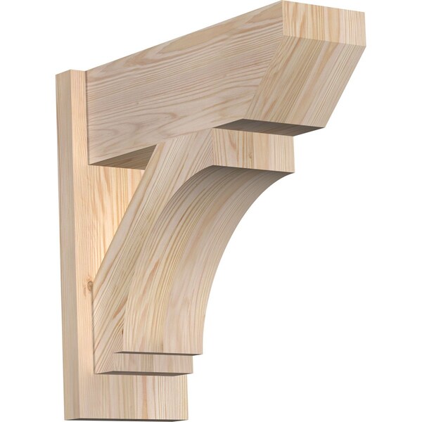 Ekena Millwork Imperial Slat Smooth Outlooker, Douglas Fir, 7 1/2"W x 20"D x 20"H OUT08X20X20IMP06SDF - main
